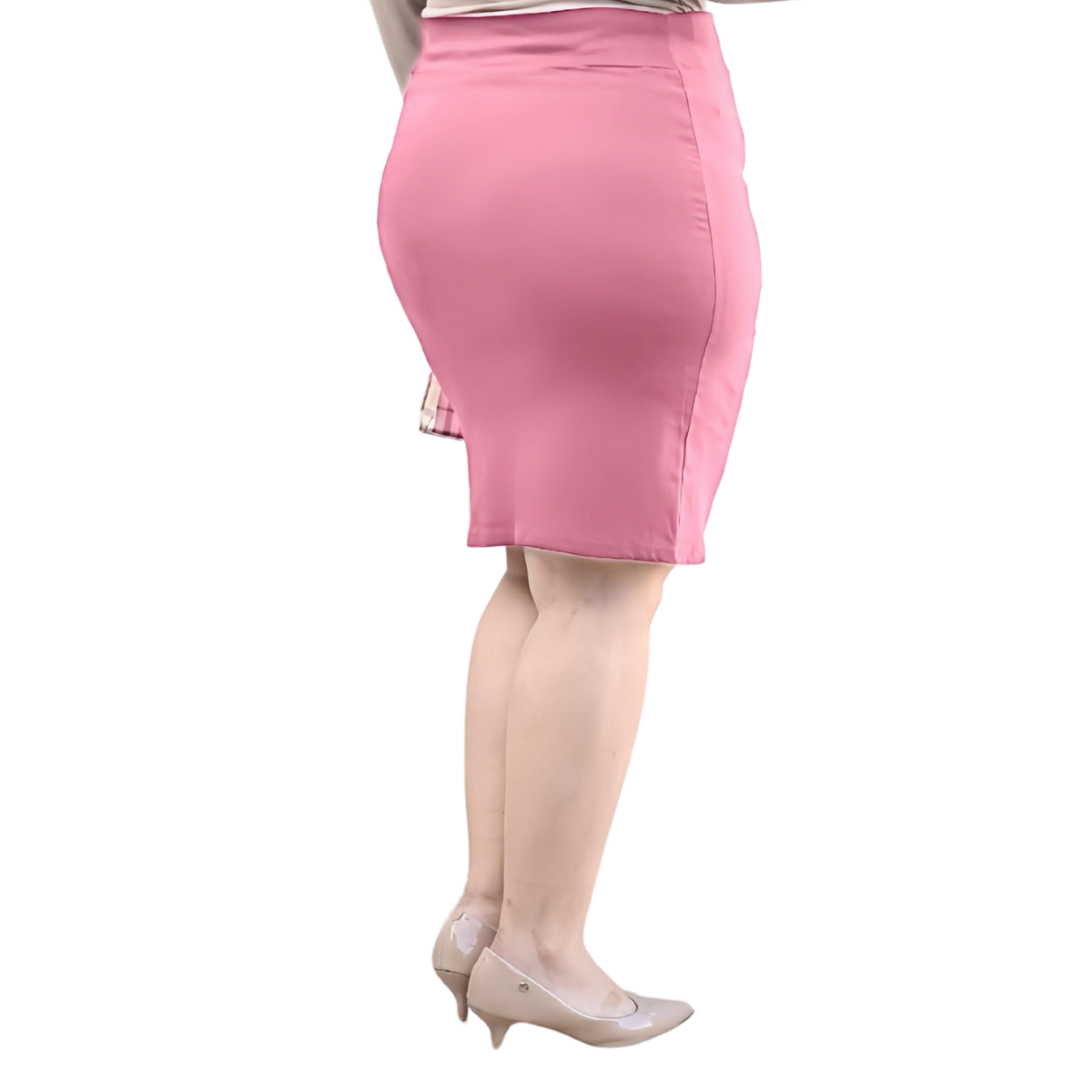 Saia Bengaline Mid Plus Size