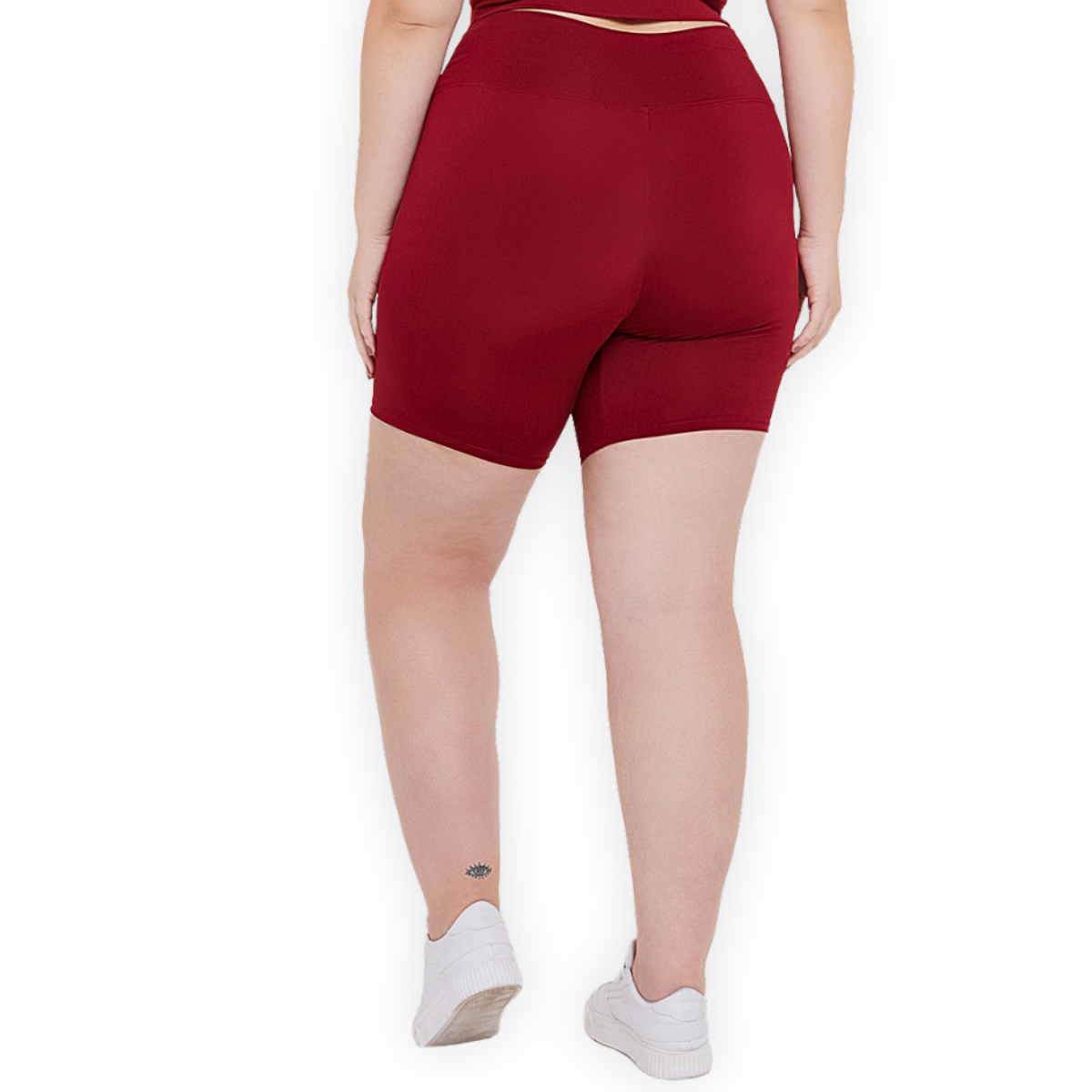Shorts Legging Academia Plus Size