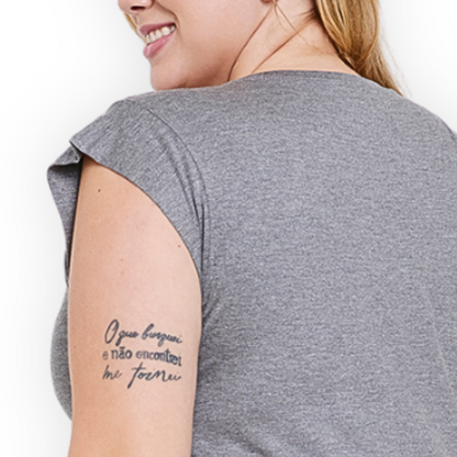 Blusa Muscle Tee Plus Size