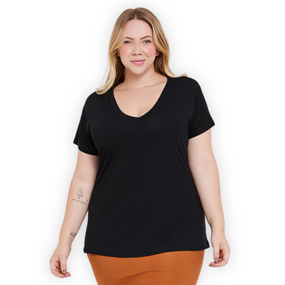 Blusa Gola V Plus Size