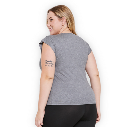 Blusa Muscle Tee Plus Size