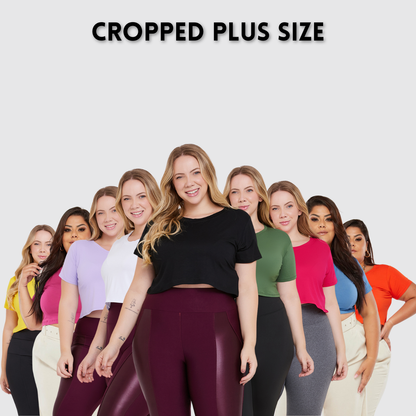 Cropped Larguinho Plus Size