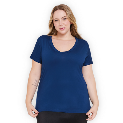 Blusa Gola V Plus Size