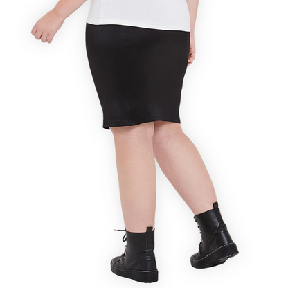 Saia Bengaline Mid Plus Size