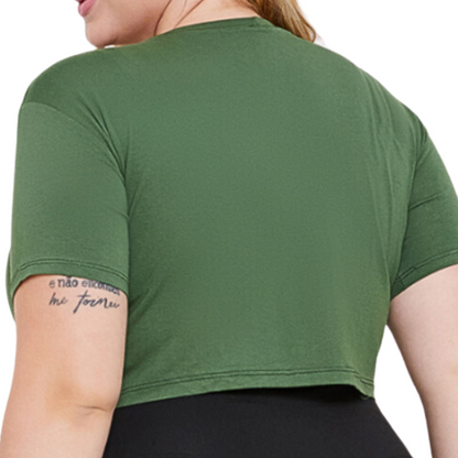 Cropped Larguinho Plus Size