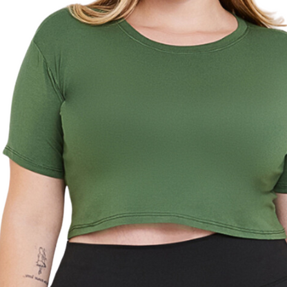 Cropped Larguinho Plus Size