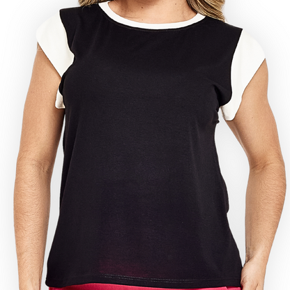 Blusa Muscle Tee Bicolor
