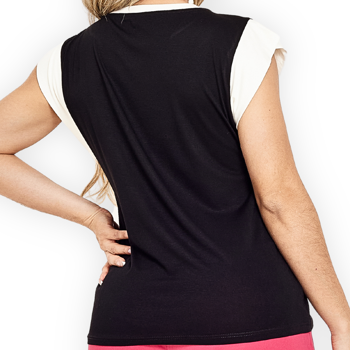 Blusa Muscle Tee Bicolor