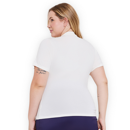 Blusa Gola Alta Plus Size