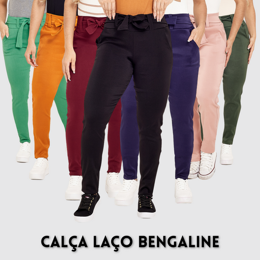Calça Laço Bengaline