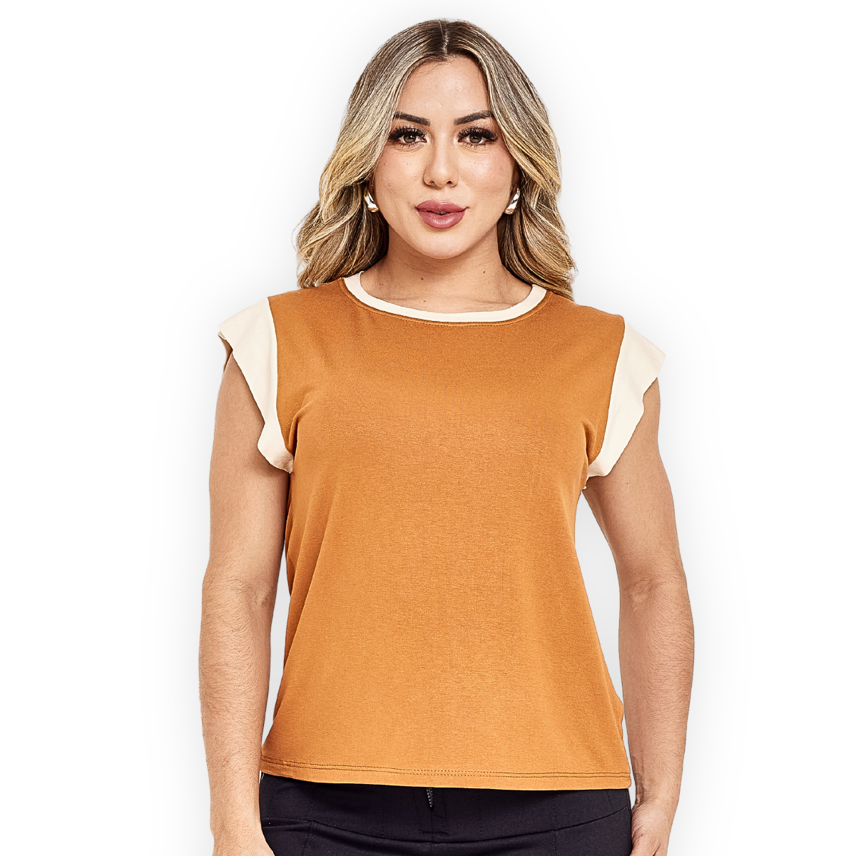 Blusa Muscle Tee Bicolor