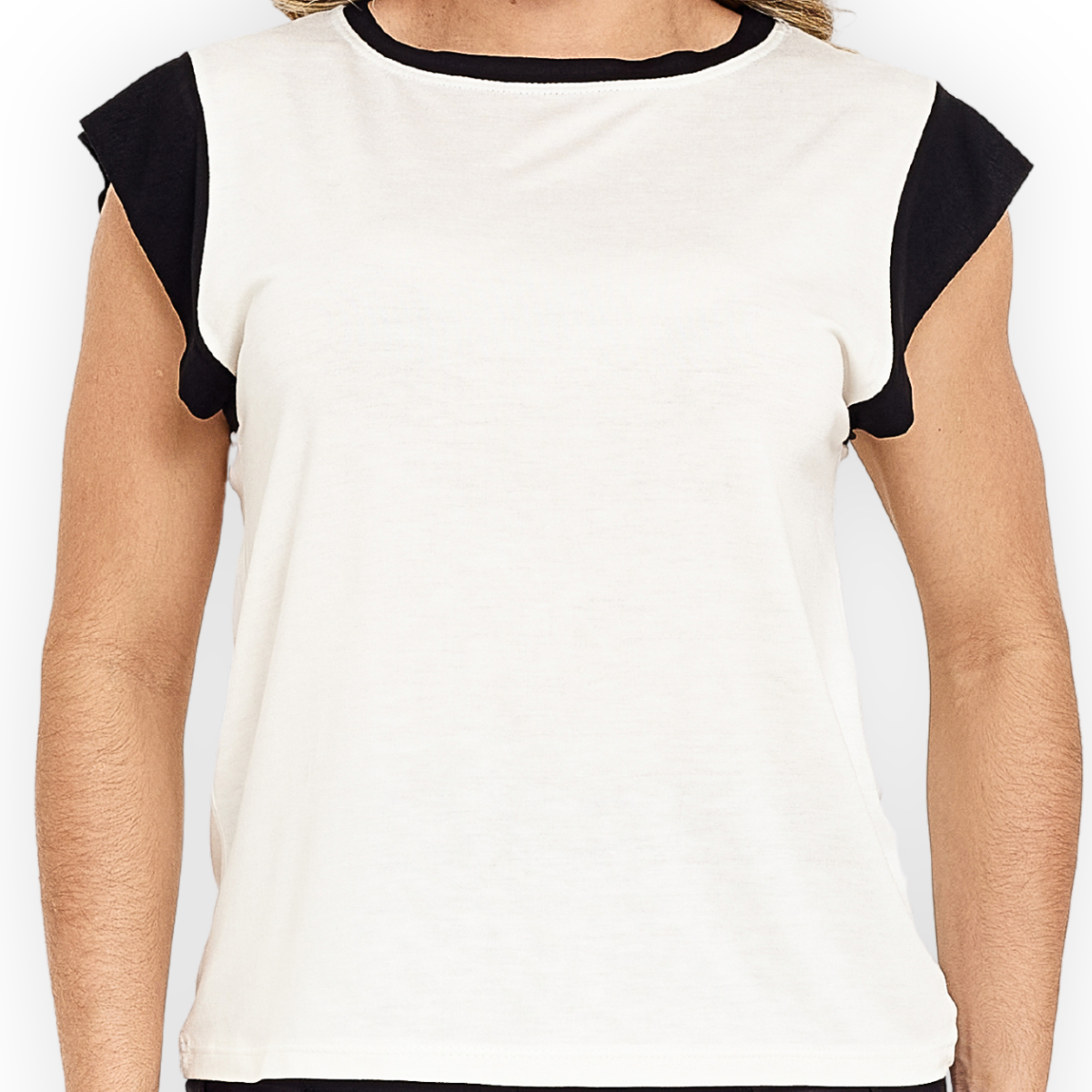 Blusa Muscle Tee Bicolor
