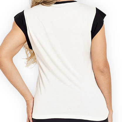 Blusa Muscle Tee Bicolor
