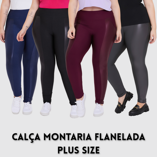 Calça Legging Montaria Plus Size