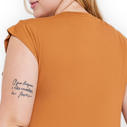 Blusa Muscle Tee Plus Size