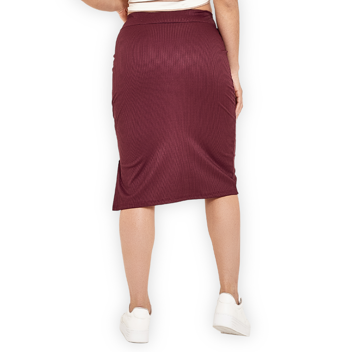 Saia com Fenda Canelada