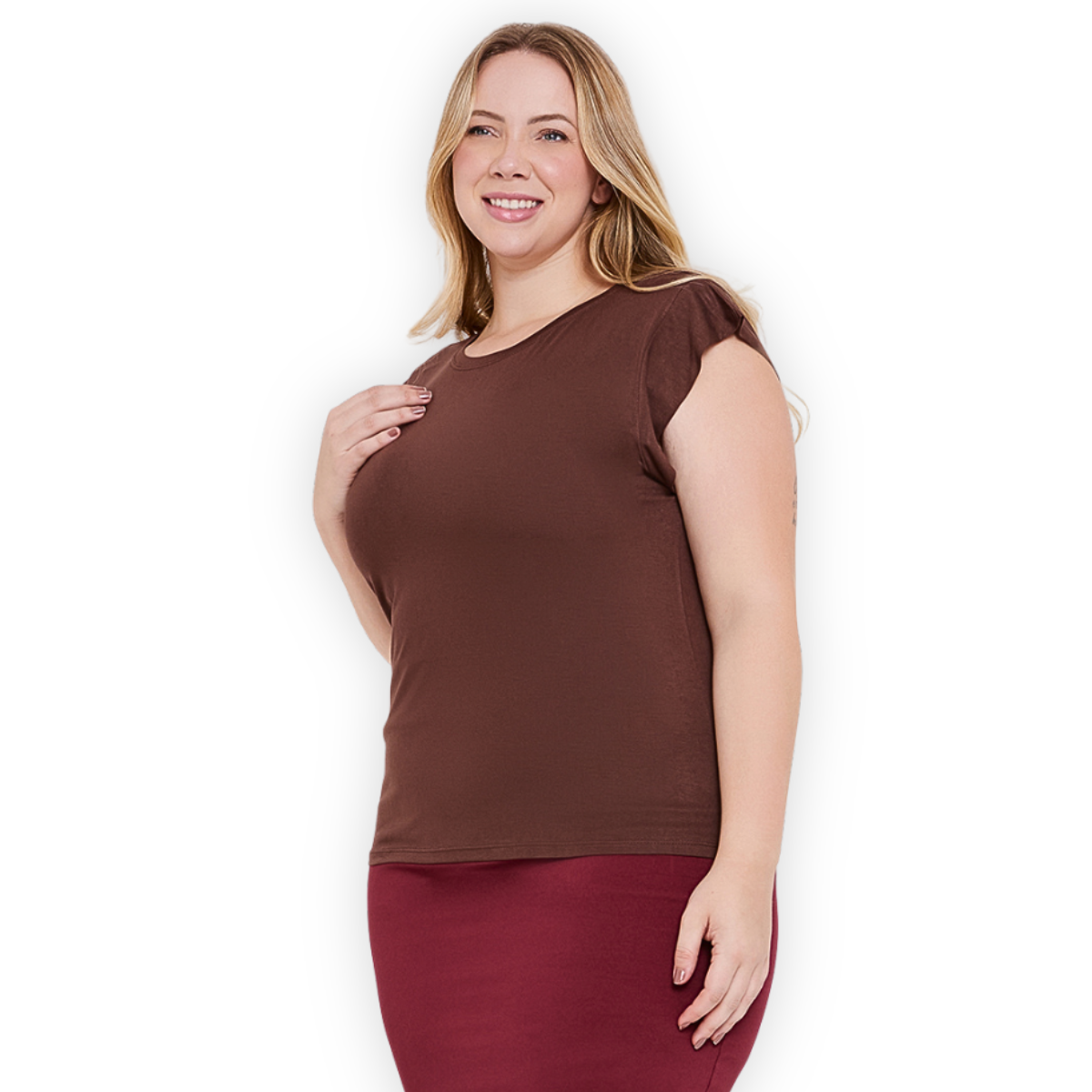 Blusa Muscle Tee Plus Size