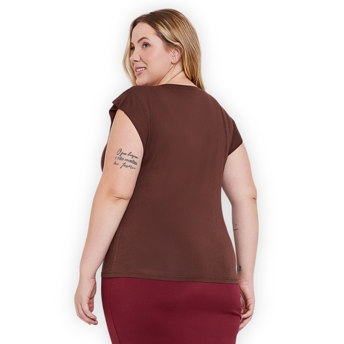 Blusa Muscle Tee Plus Size
