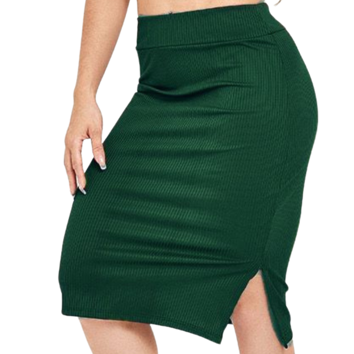 Saia com Fenda Canelada