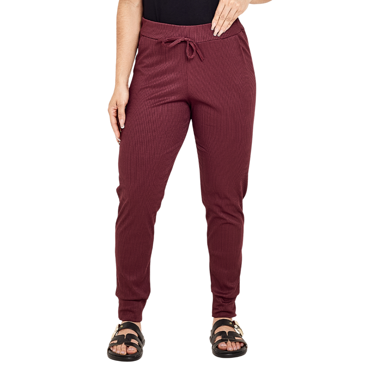 Calça Jogger Feminina Canelada