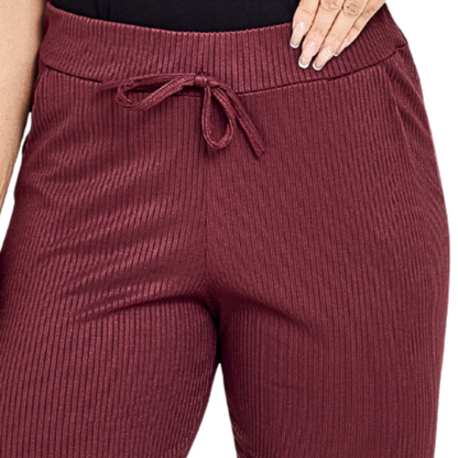 Calça Jogger Feminina Canelada