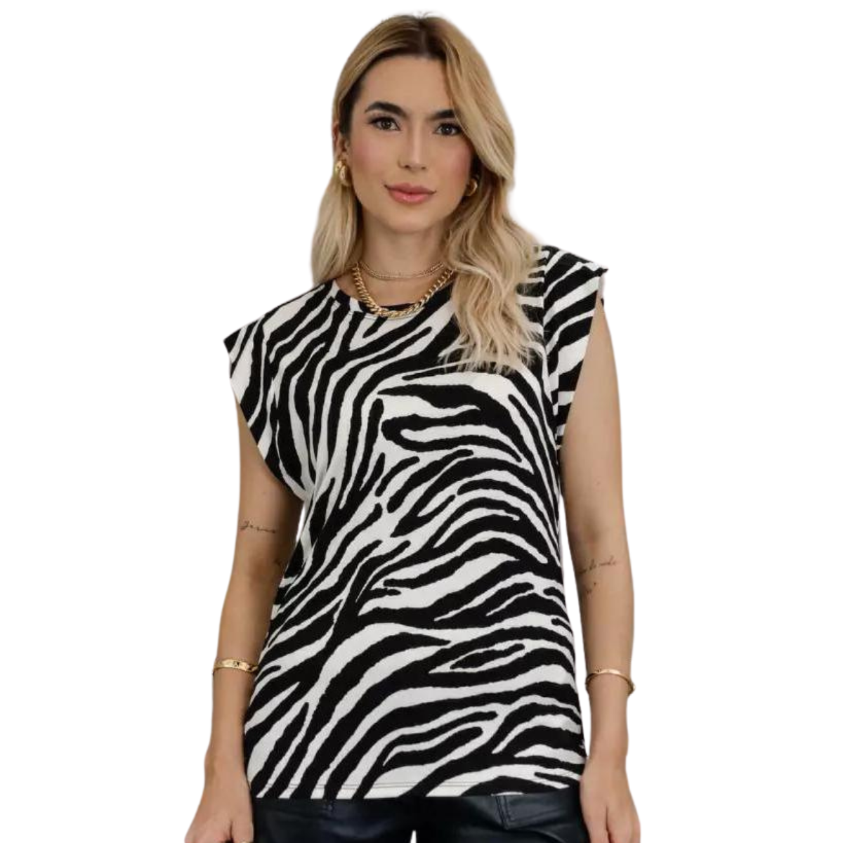 Blusa Muscle Tee Estampado