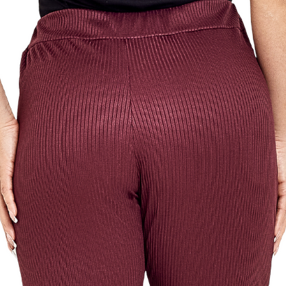 Calça Jogger Feminina Canelada
