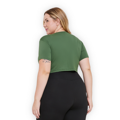 Cropped Larguinho Plus Size