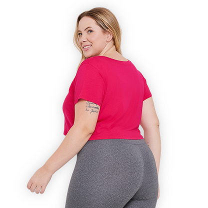 Cropped Larguinho Plus Size