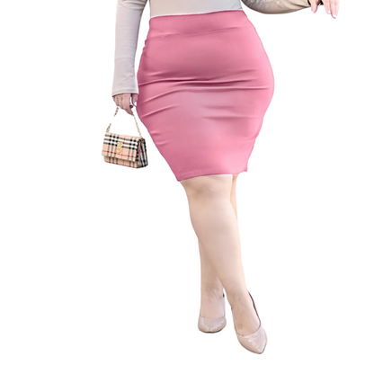 Saia Bengaline Mid Plus Size