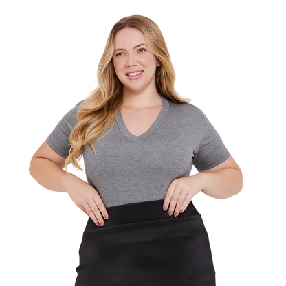 Blusa Gola V Plus Size