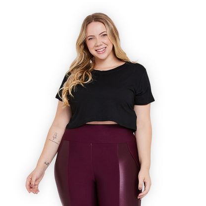 Cropped Larguinho Plus Size