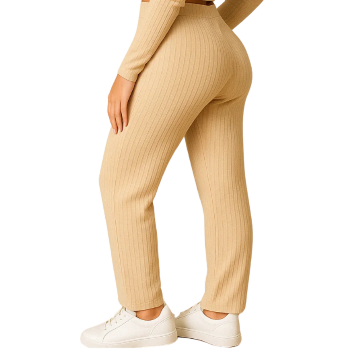 Calça Pantalona Canelada