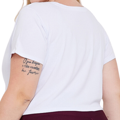 Cropped Larguinho Plus Size