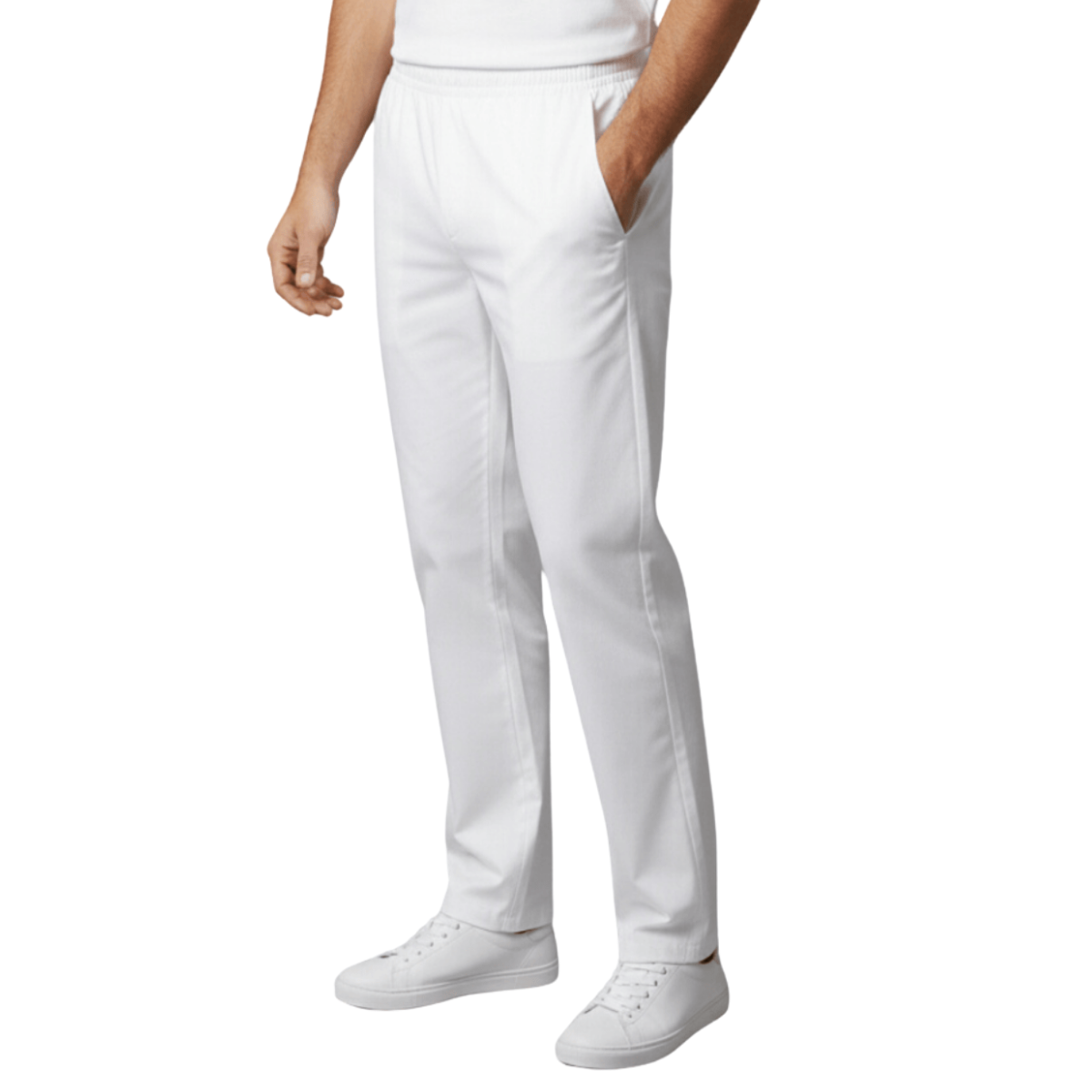 Calça Scrub Pijama Cirúrgico Masculino Branco