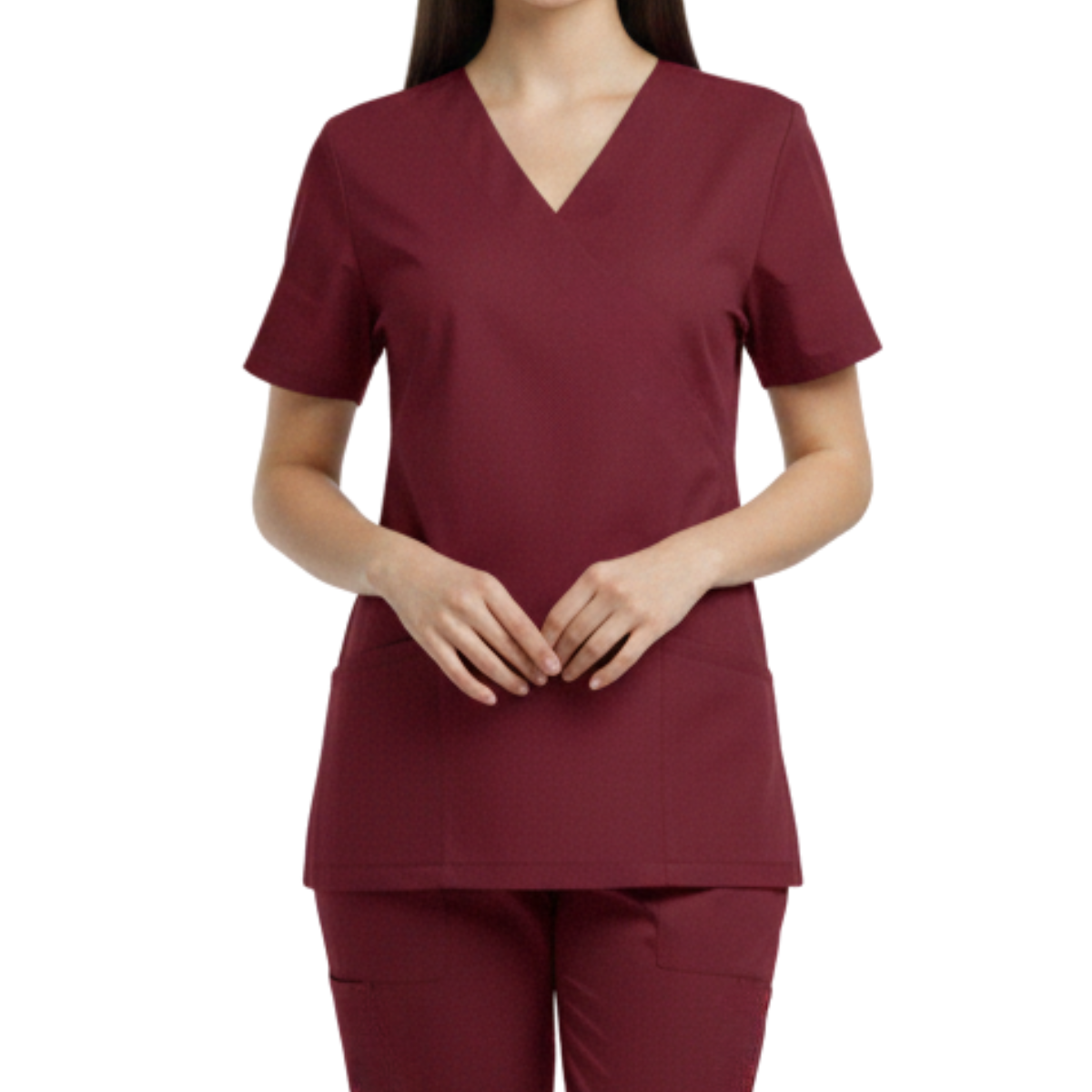 Scrub Pijama Cirúrgico Feminino Bordô