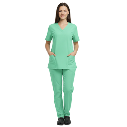 Scrub Pijama Cirúrgico Feminino Verde Água