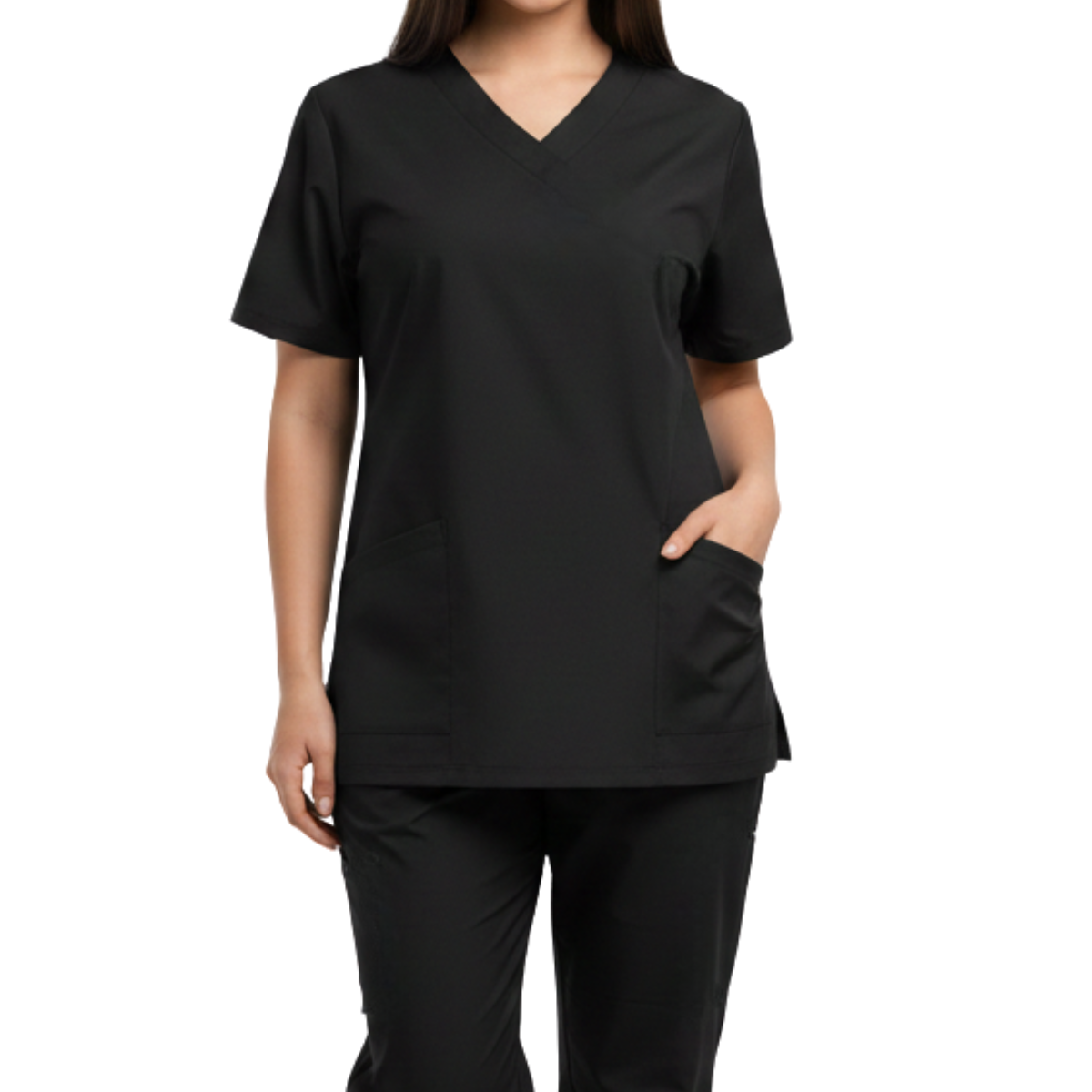 Scrub Pijama Cirúrgico Feminino Preto