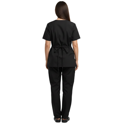 Scrub Pijama Cirúrgico Feminino Preto