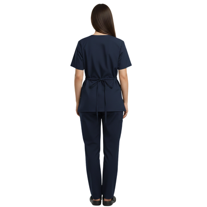 Scrub Pijama Cirúrgico Feminino Azul Marinho
