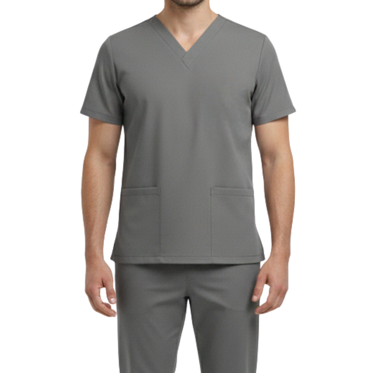 Scrub Pijama Cirúrgico Masculino Cinza