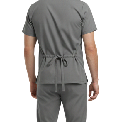 Scrub Pijama Cirúrgico Masculino Cinza