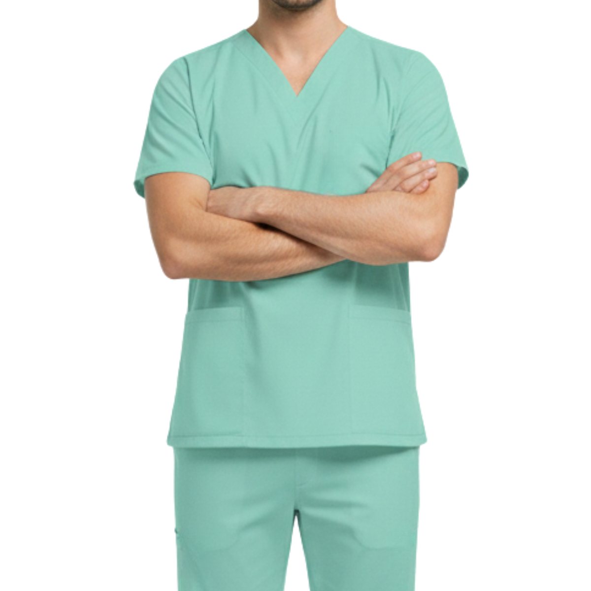 Scrub Pijama Cirúrgico Masculino Verde Água