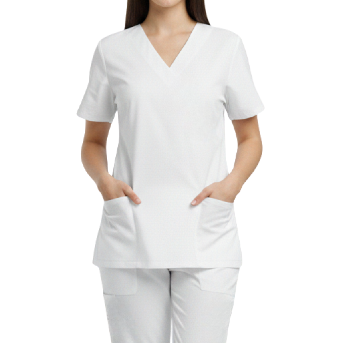 Scrub Pijama Cirúrgico Feminino Branco