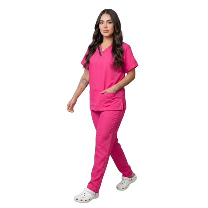 Scrub Pijama Cirúrgico Feminino Pink