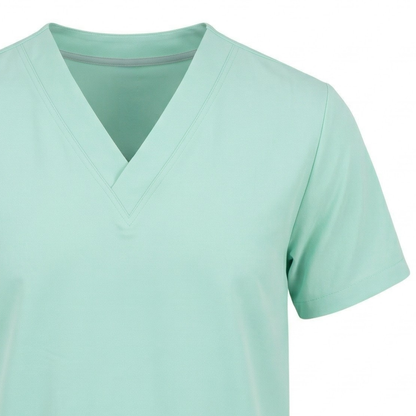 Blusa Scrub Pijama Cirúrgico Masculino Verde Água