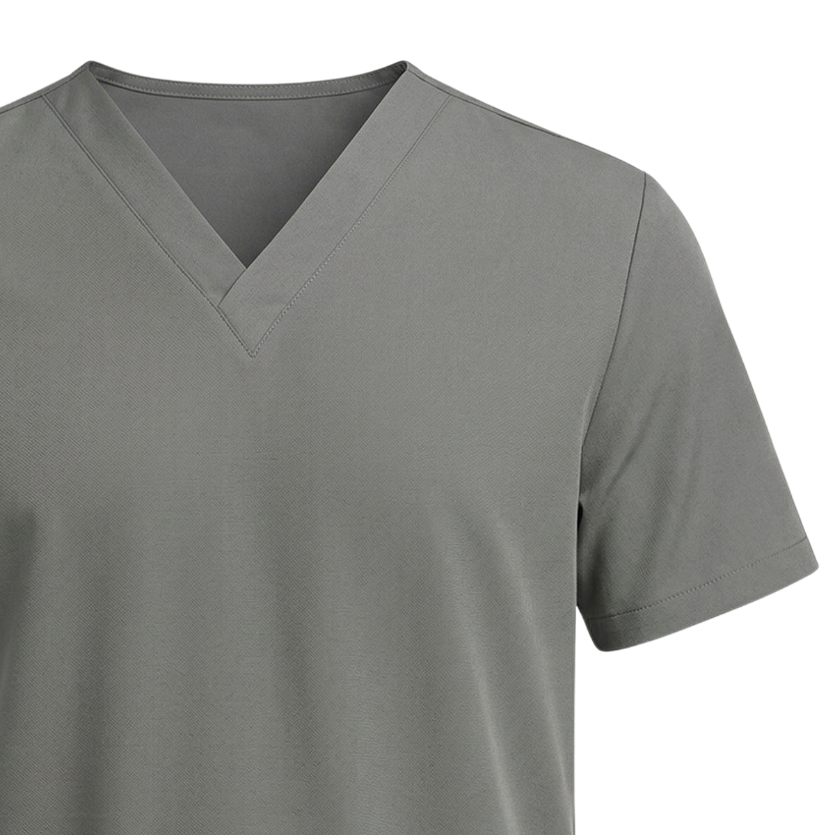 Blusa Scrub Pijama Cirúrgico Masculino Cinza