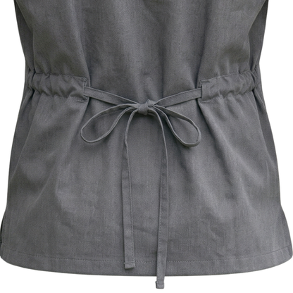 Blusa Scrub Pijama Cirúrgico Masculino Cinza