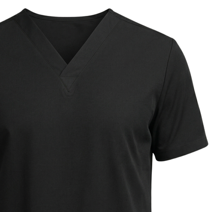 Blusa Scrub Pijama Cirúrgico Feminino Preto