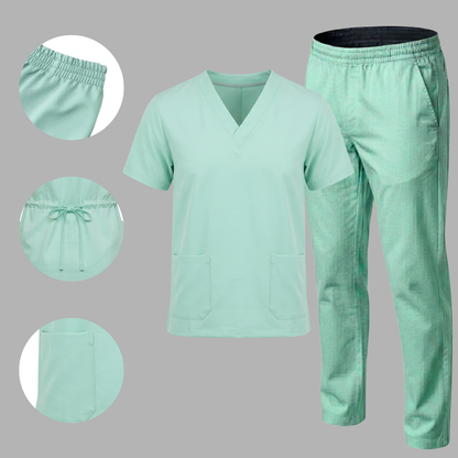 Scrub Pijama Cirúrgico Feminino Verde Água